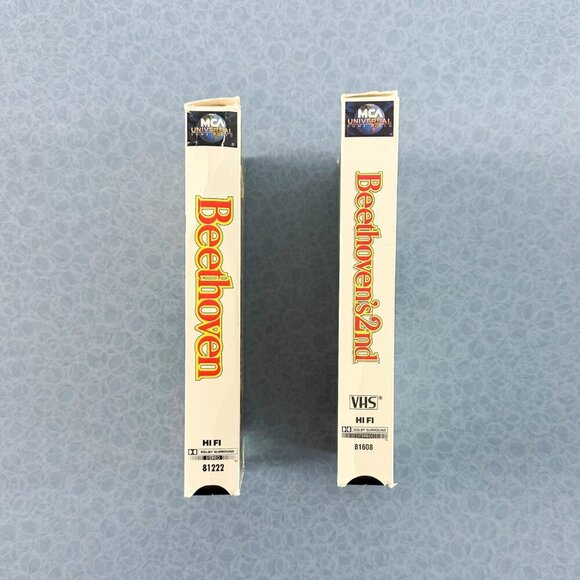 Beethoven 1&2 VHS Set –90s Family Classic – Vintage Dog Movies in Original Cases - Picture 3 of 7